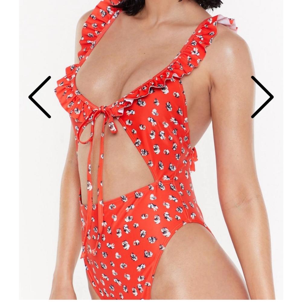 Floral Bathing Suit